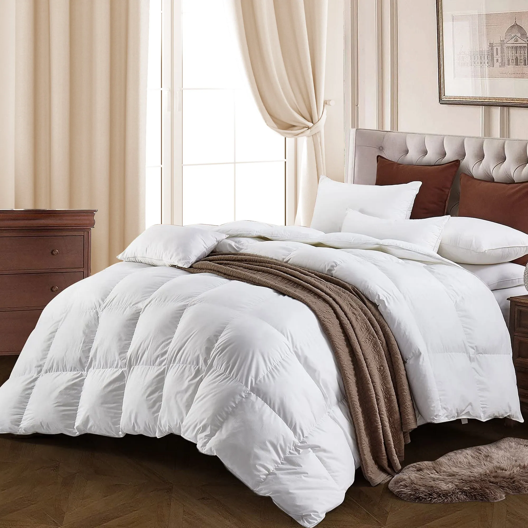 Four Seasons White duvet medium hard filling 240X260cm