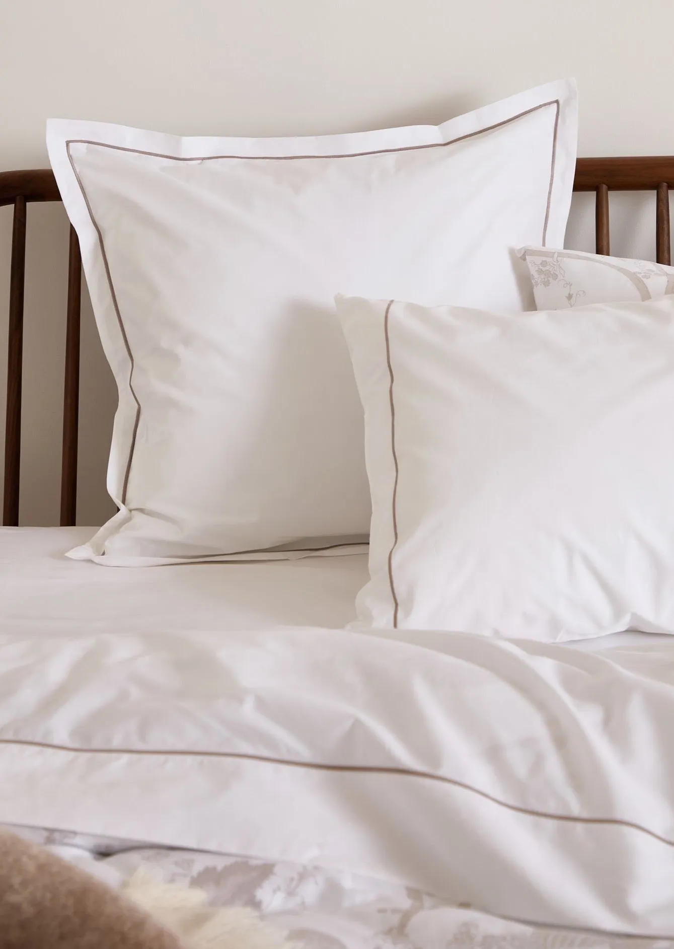 Foxford Nacre Rolenio Square Pillowcase