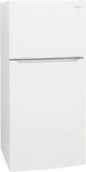 Frigidaire FFTR2045VW 20.0 Cu. Ft. Top Freezer Refrigerator in White