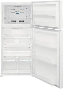 Frigidaire FFTR2045VW 20.0 Cu. Ft. Top Freezer Refrigerator in White