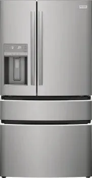 Frigidaire Gallery GRMC2273CF 21.5 Cu. Ft. Counter-Depth 4-Door French Door Refrigerator in Stainless Steel