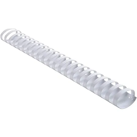 GBC BINDING COMB OVAL 21RG 38MM WHITE