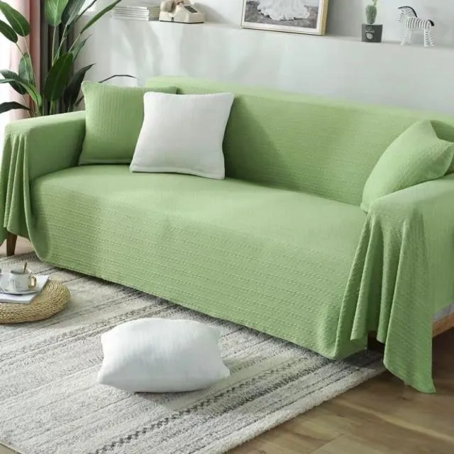 Green Throw Blanket