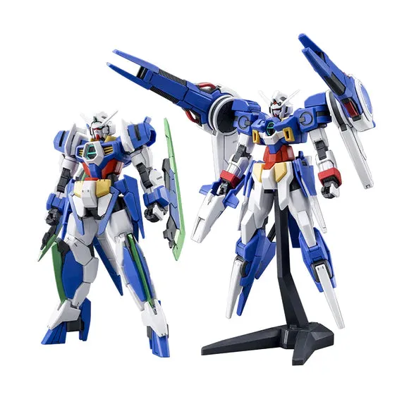 Gundam 1/144 HG AGE Gundam AGE-1 Razor and Gundam AGE-2 Artimes Model Kit Set Exclusive