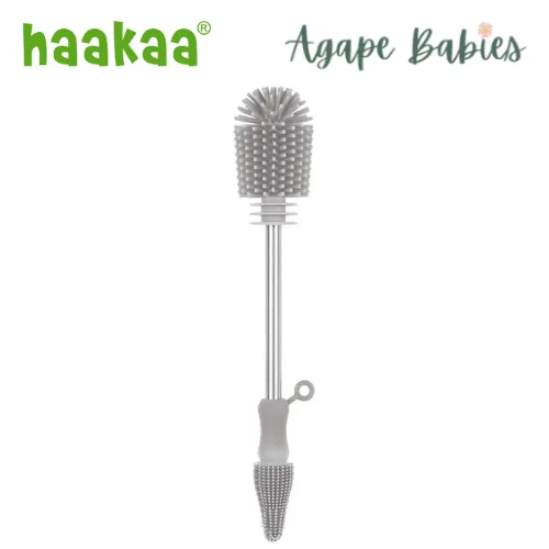 Haakaa Double Ended Silicon Bottle Brush - 2 Color