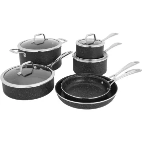 Henckels Capri Notte 10-Pc Aluminum Nonstick Cookware Set