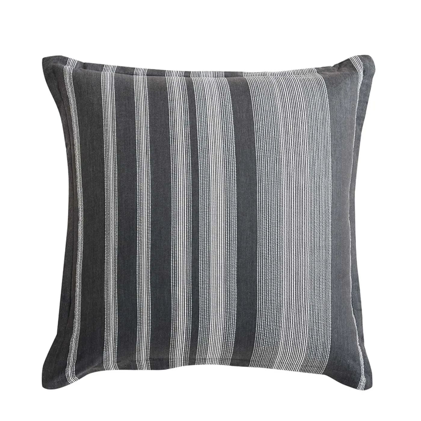 Hunter Charcoal European Pillowcase by Logan and Mason Platinum