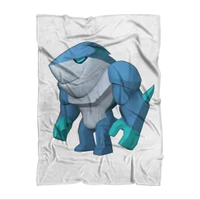 Ice Shark Sublimation Throw Blanket