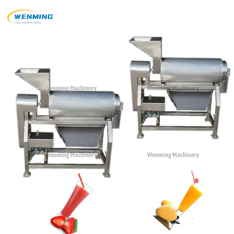 Industrial Factory Fruit Pulp Juicer Fruit Pulping Machine