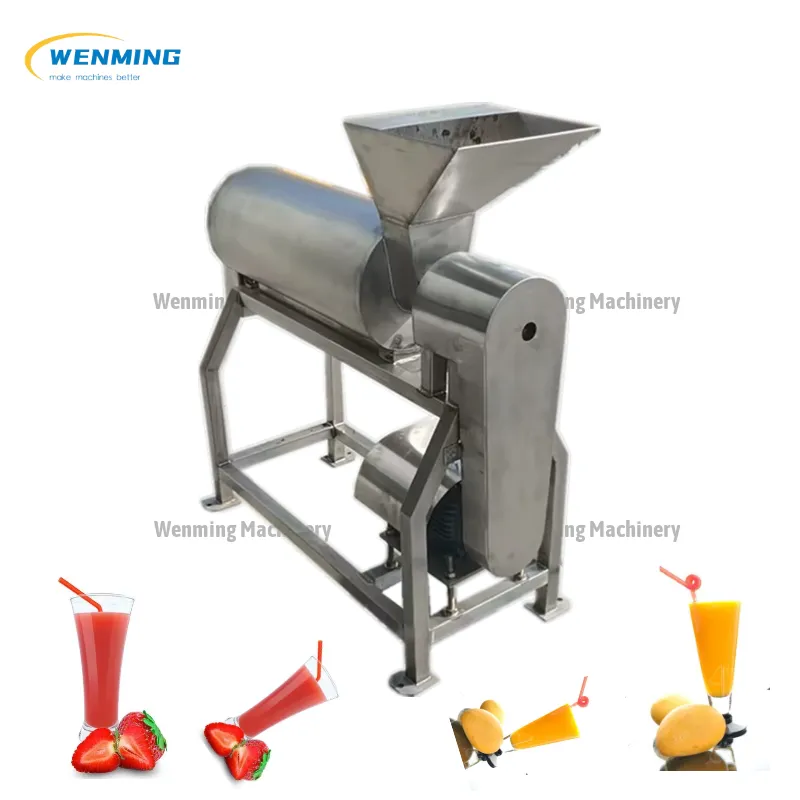 Industrial Factory Fruit Pulp Juicer Fruit Pulping Machine