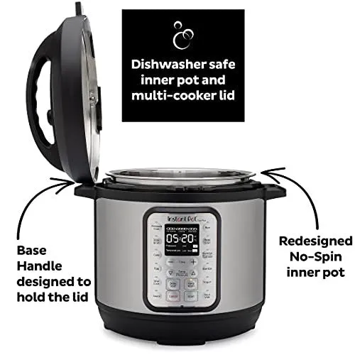 Instant Pot Duo Plus Mini 3 Quart 9-in-1 Electric Pressure Cooker, Slow Cooker, Rice Cooker, Yogurt Maker, Egg Cooker, Sauté, Steamer, Warmer & Sterilizer, 15 One-Touch Programs