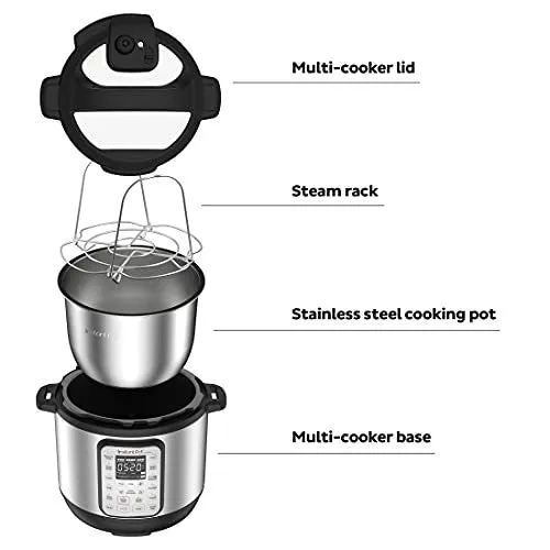 Instant Pot Duo Plus Mini 3 Quart 9-in-1 Electric Pressure Cooker, Slow Cooker, Rice Cooker, Yogurt Maker, Egg Cooker, Sauté, Steamer, Warmer & Sterilizer, 15 One-Touch Programs