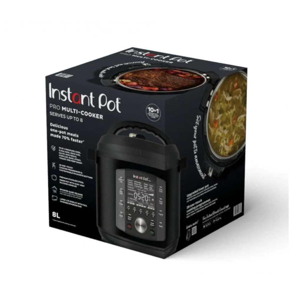 Instant Pot Pro Multi-Use Pressure Cooker 8L