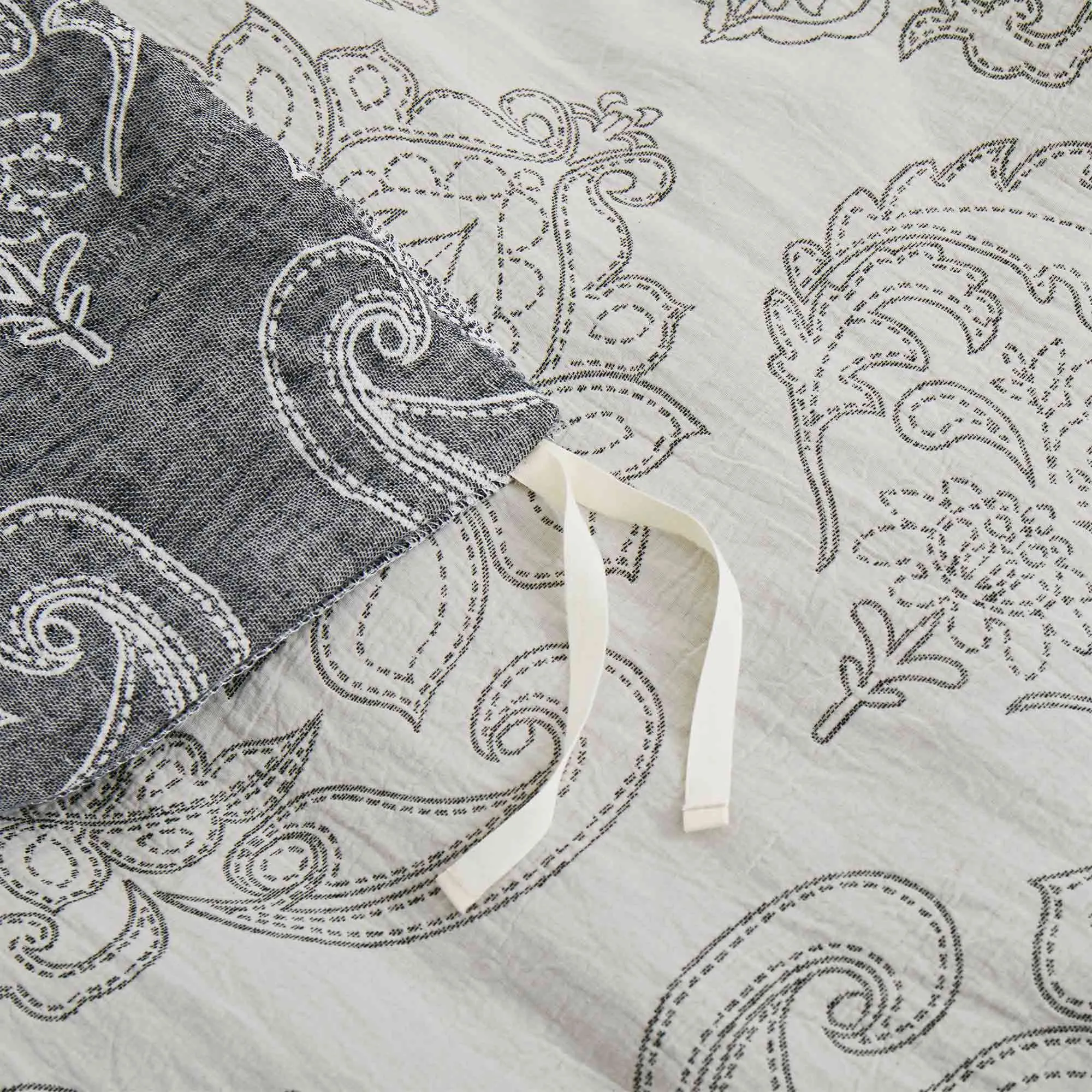 Jacquard Gauze Cotton Duvet Cover Set