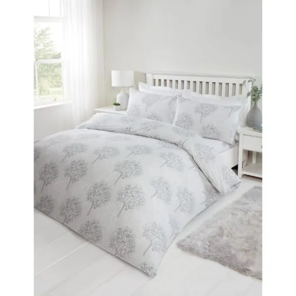 Lewis's Arbe Duvet Set - Grey