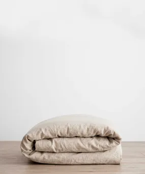 Linen Duvet Cover - Natural