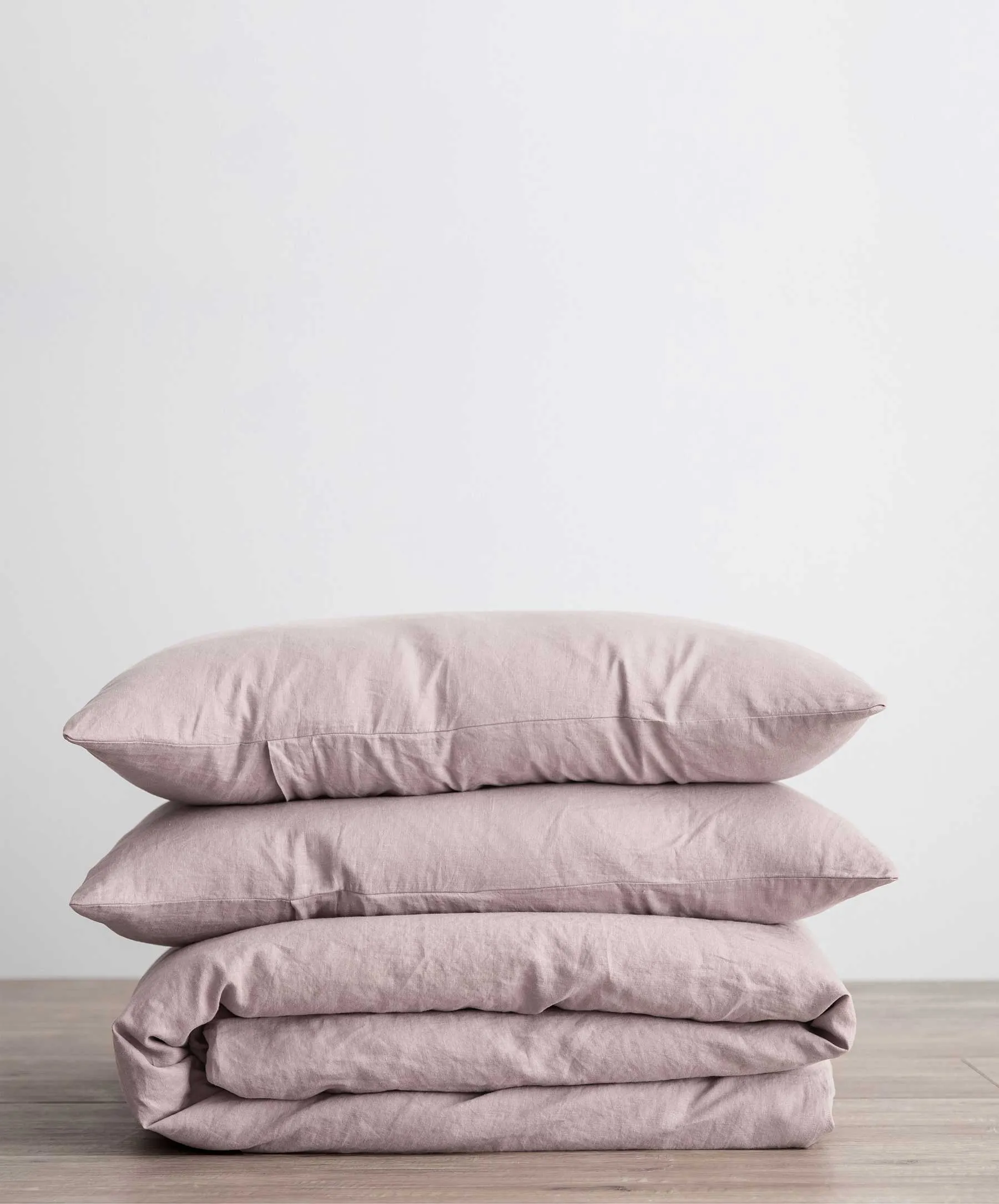 Linen Duvet Cover Set - Dusk