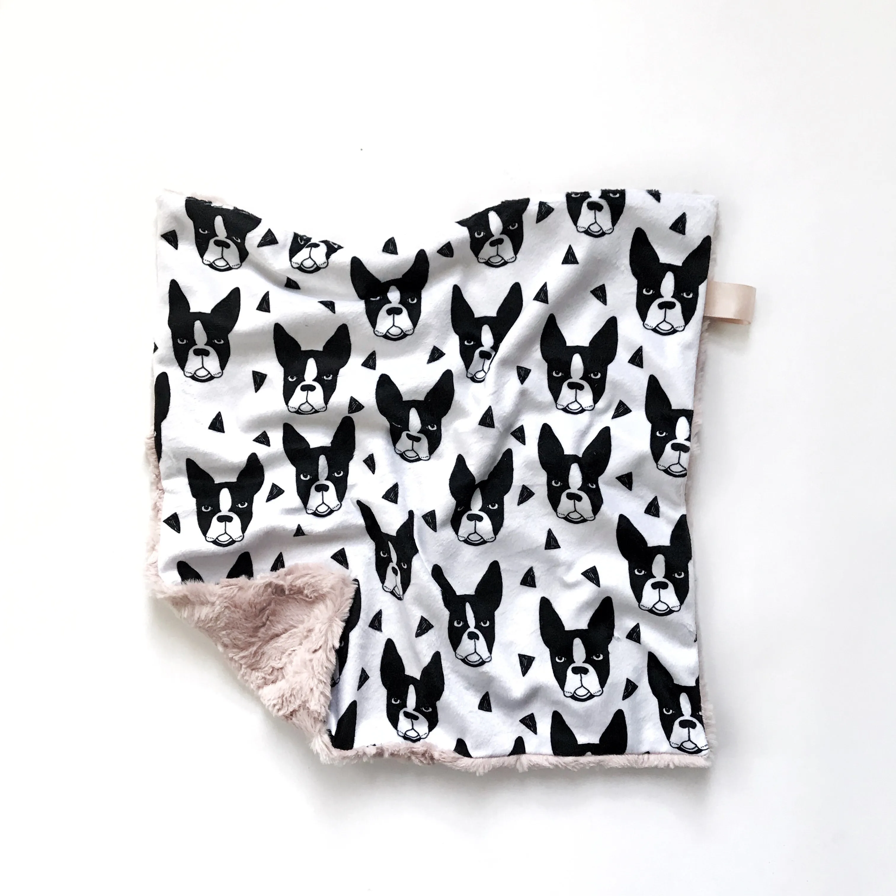 Lovey Blanket - Boston Terrier