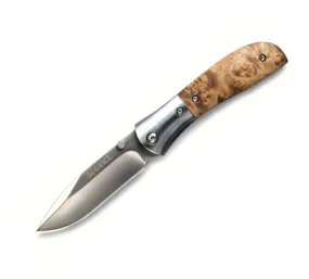 M4 Burl Scales Stailess Bolster Razor Ed