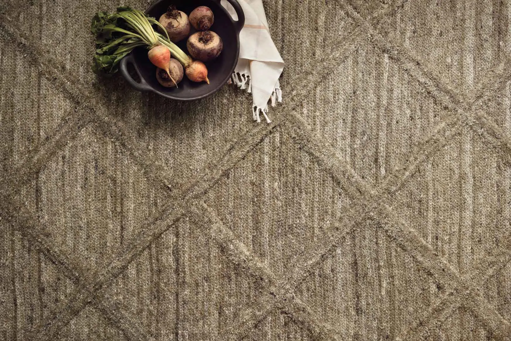 Magnolia Home x Loloi Hunter Rug - Khaki