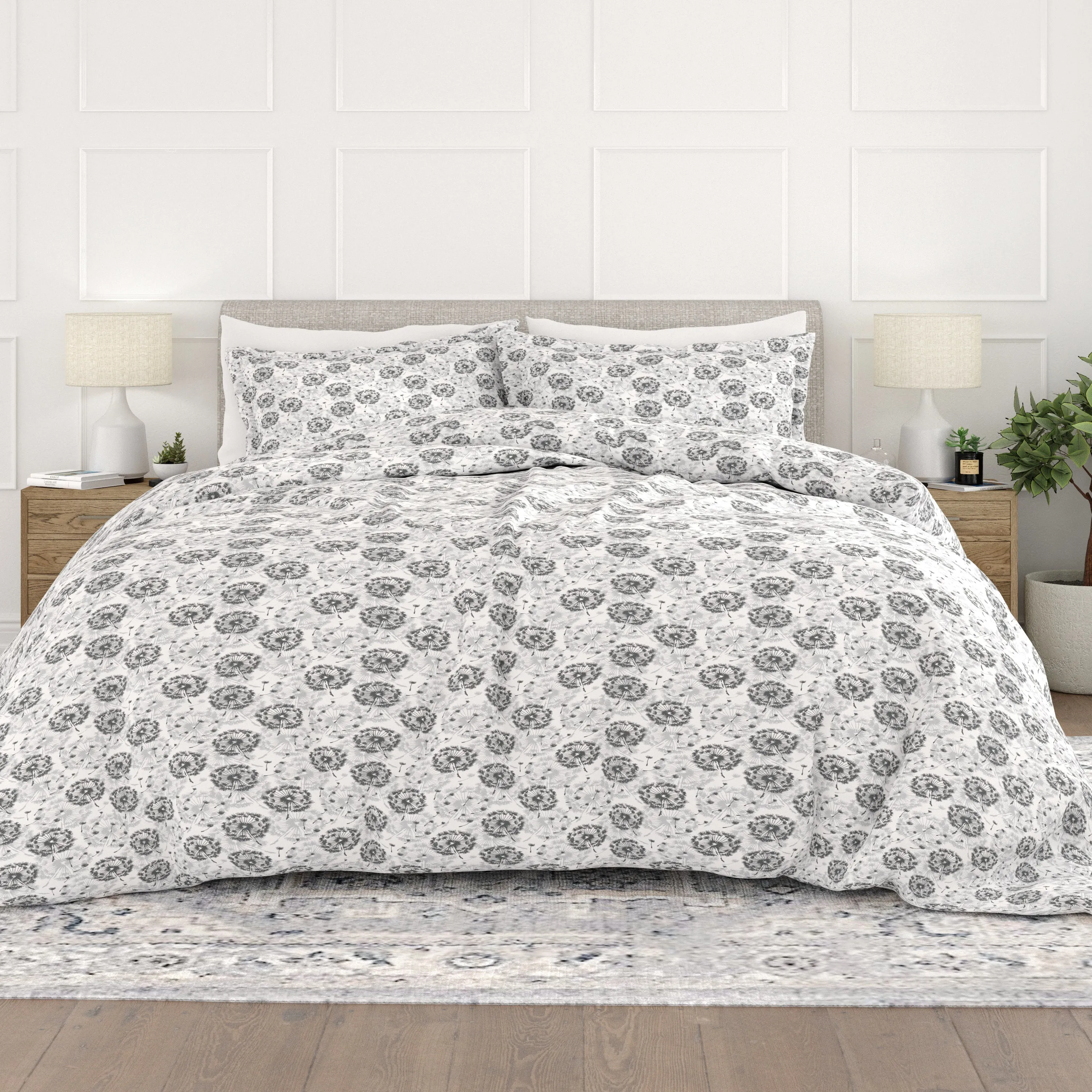 Make A Wish Pattern 3-Piece Duvet Cover Set