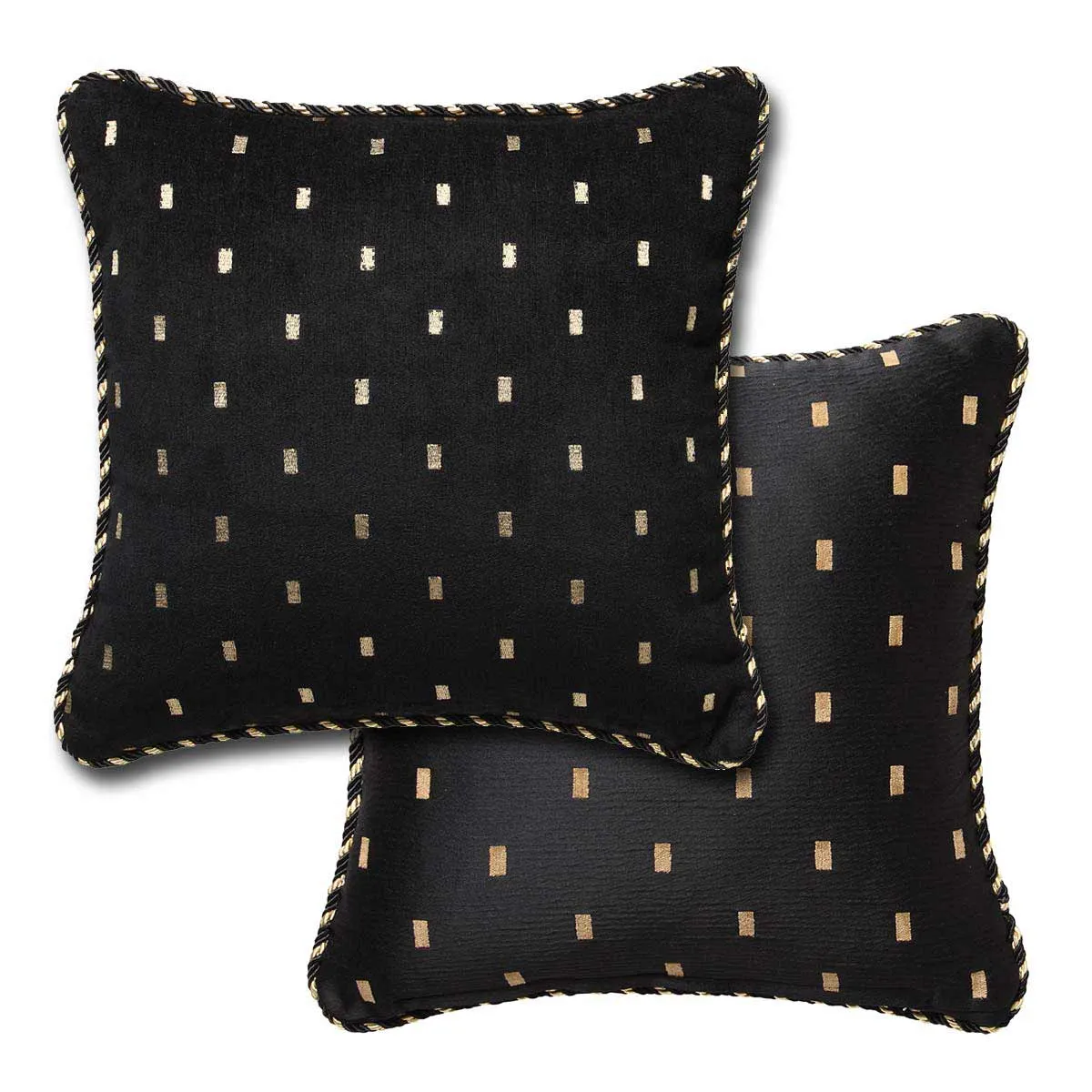 Massimo Black Quilt Cover Set by Davinci