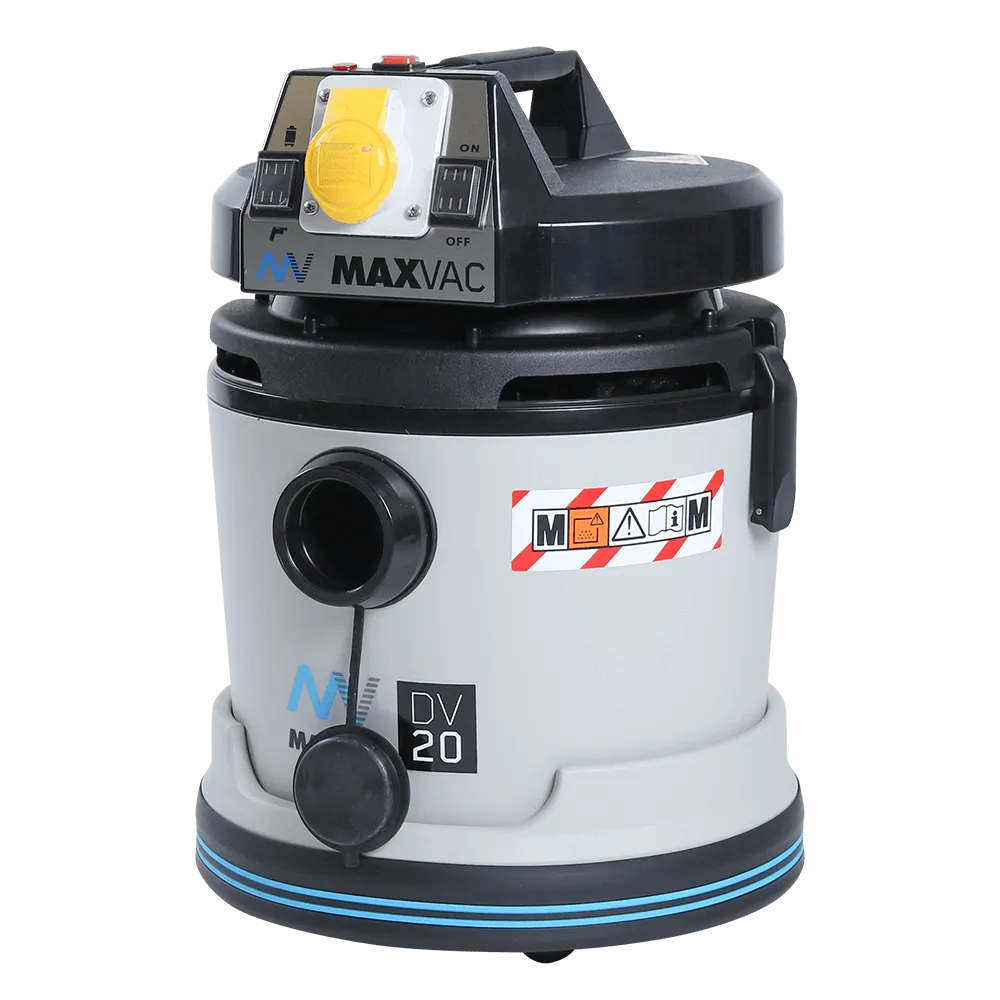 MAXVAC 20L M-Class Vacuum with PTO & SMARTclean Filters, Complete Accessories Set