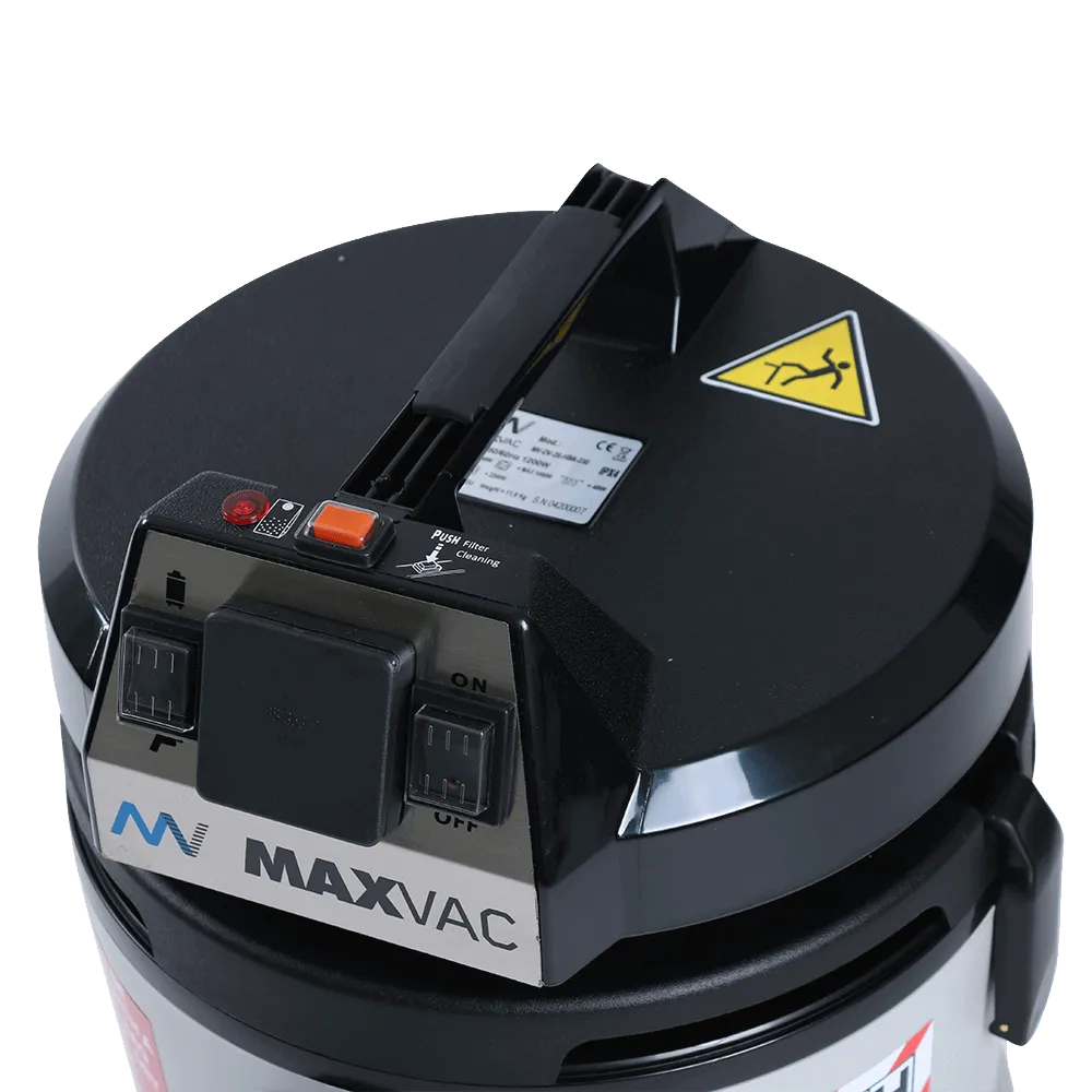 MAXVAC 20L M-Class Vacuum with PTO & SMARTclean Filters, Complete Accessories Set