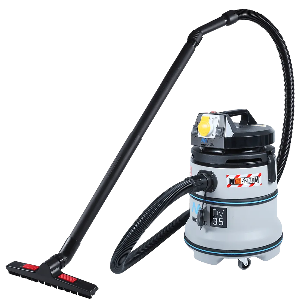 MAXVAC 35L 1200W M-Class Vacuum with PTO & Manual Filter-Clean, Complete Accessories Set