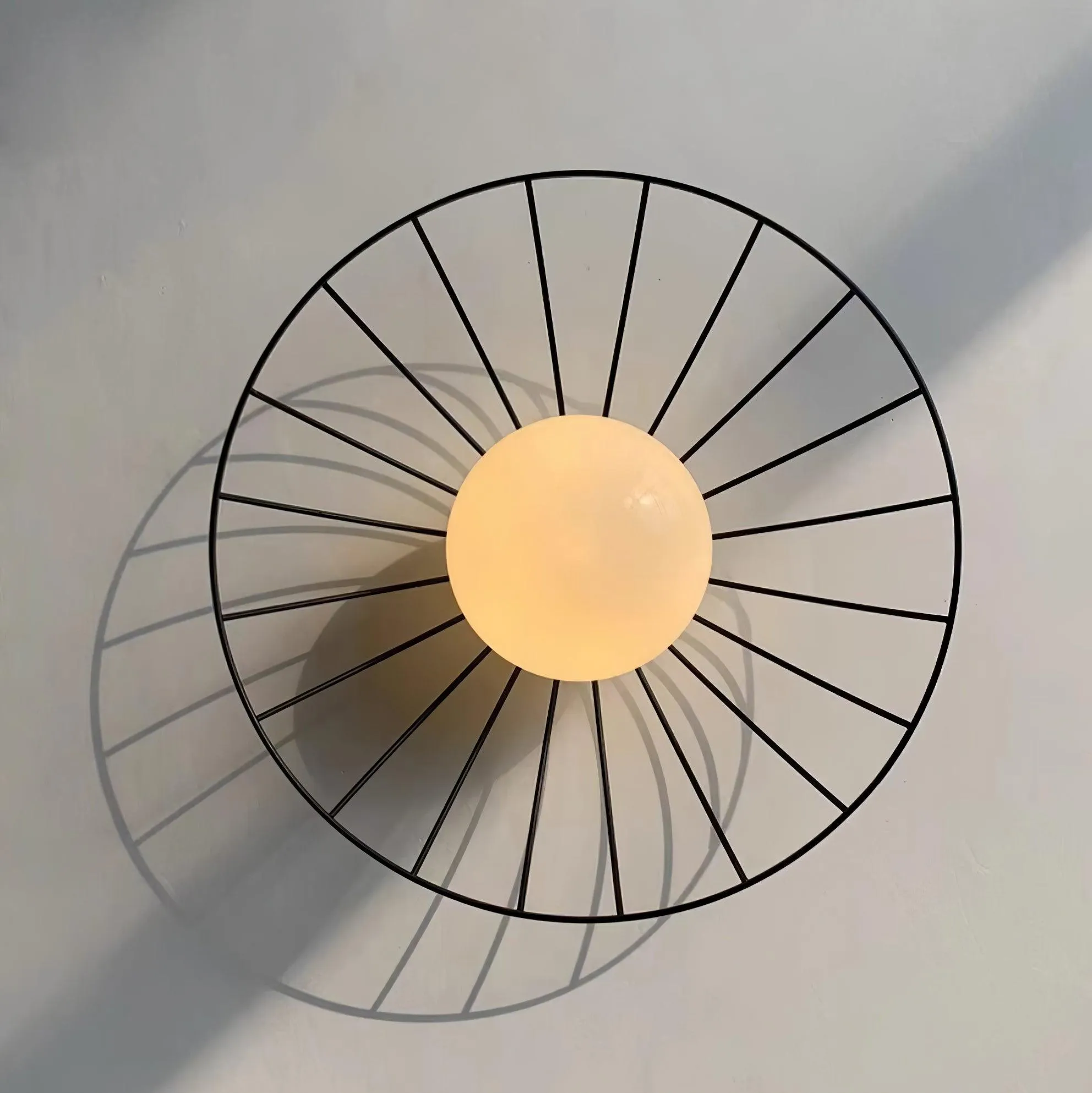 Metal Round Wall Lamp