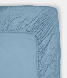 Midnatt fItted sheet 90x200cm | Lake