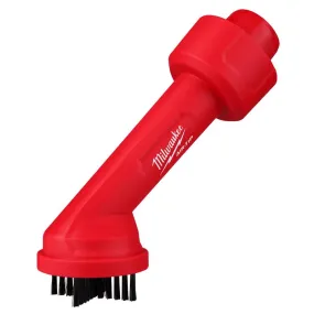 Milwaukee AIR-TIP 1-1/4 in. - 2-1/2 in. Shop Cross Wet/Dry Vac Brush 1 pc