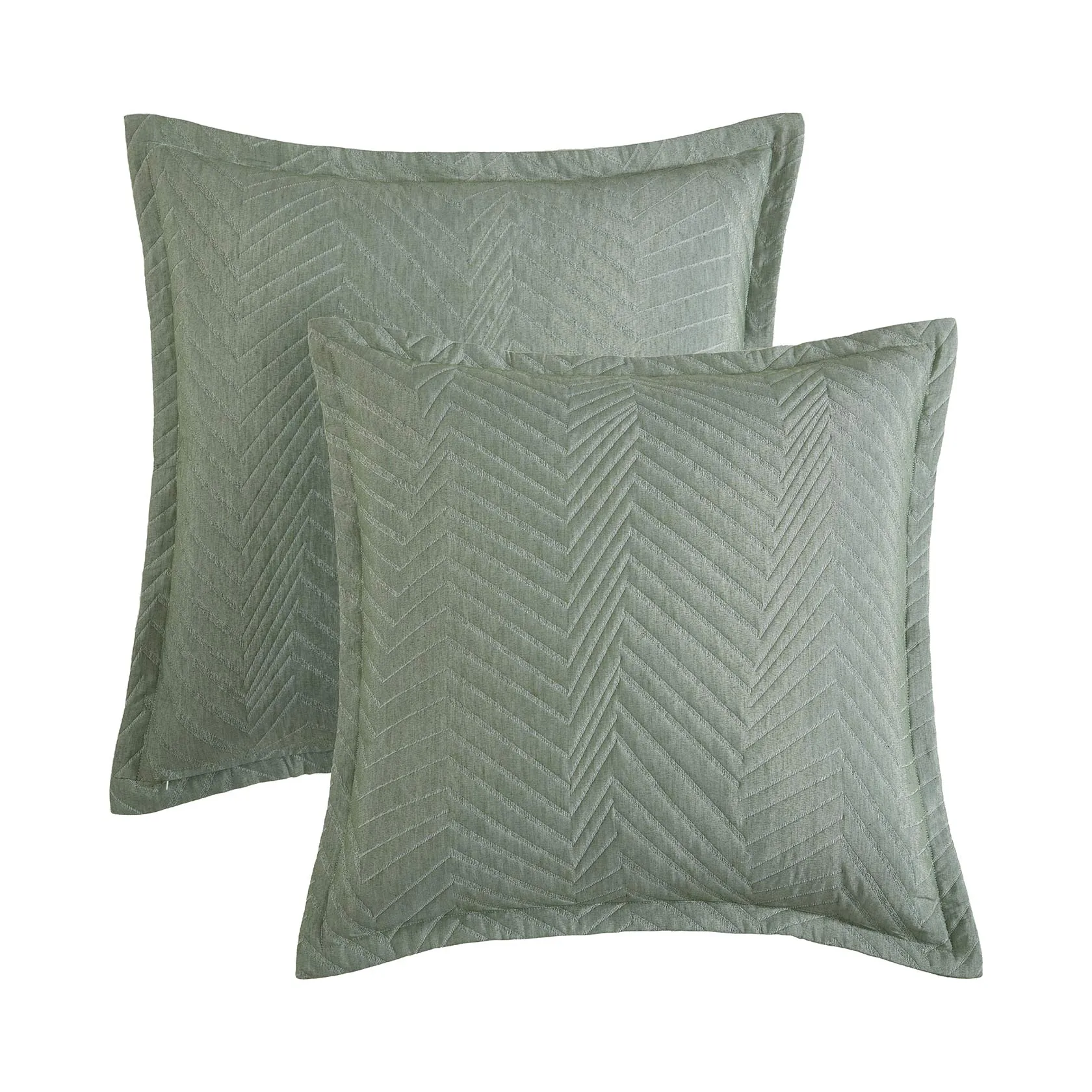 Monty Eucalyptus European Pillowcase by Private Collection