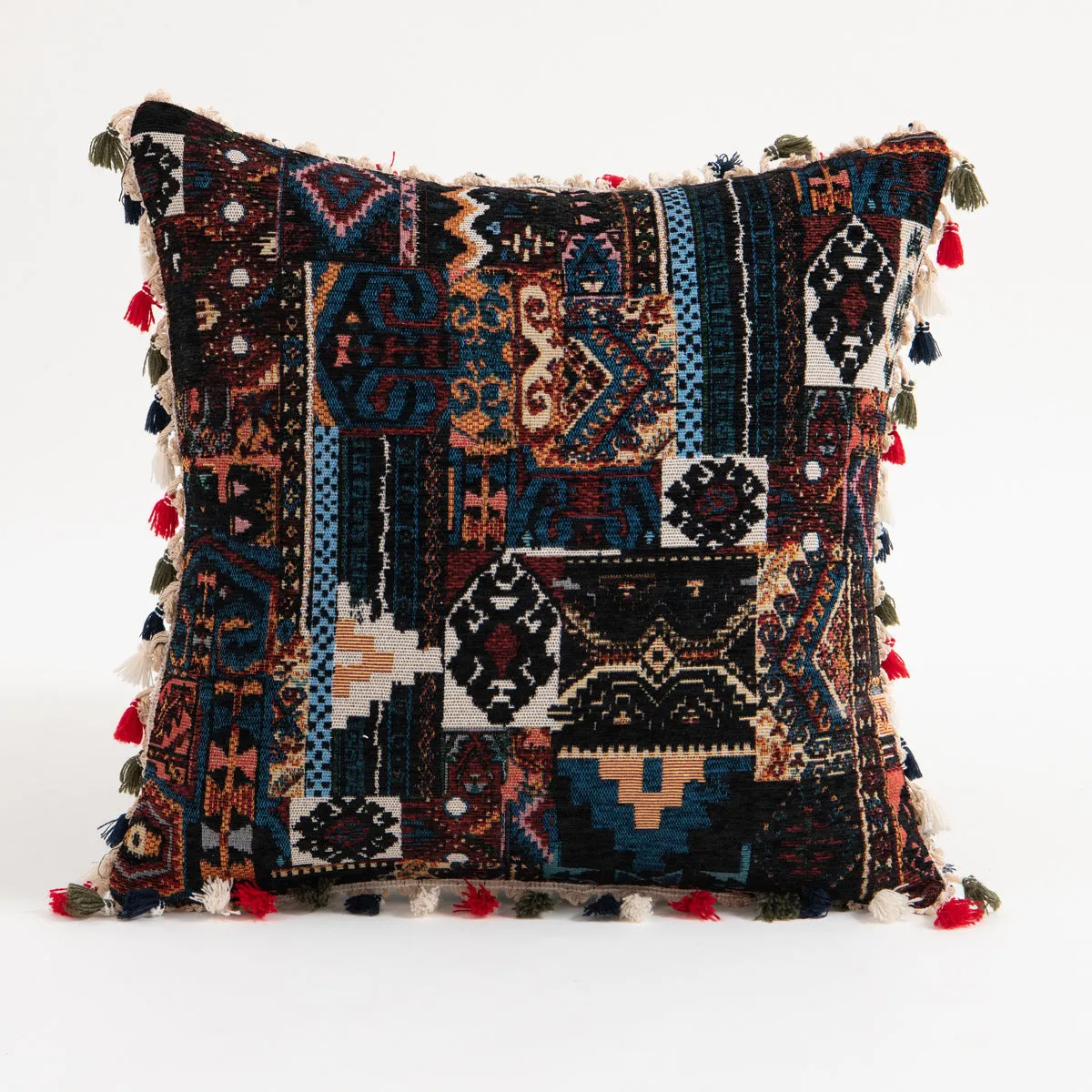 Moroccan flower hairball geometric throw pillow cushion pillowcase