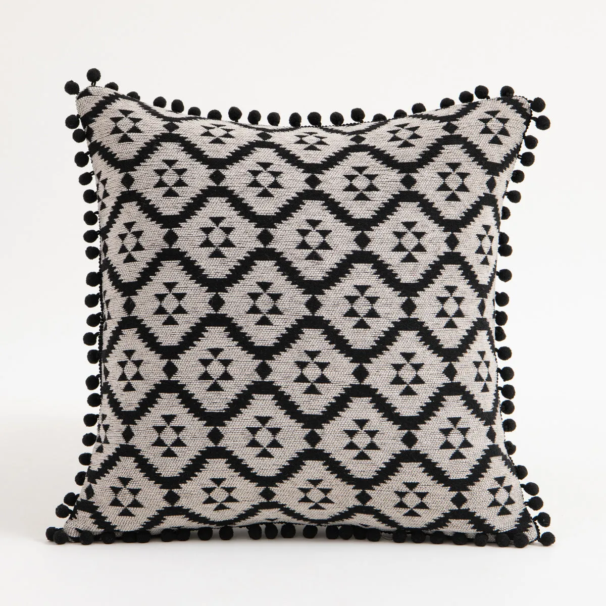 Moroccan flower hairball geometric throw pillow cushion pillowcase