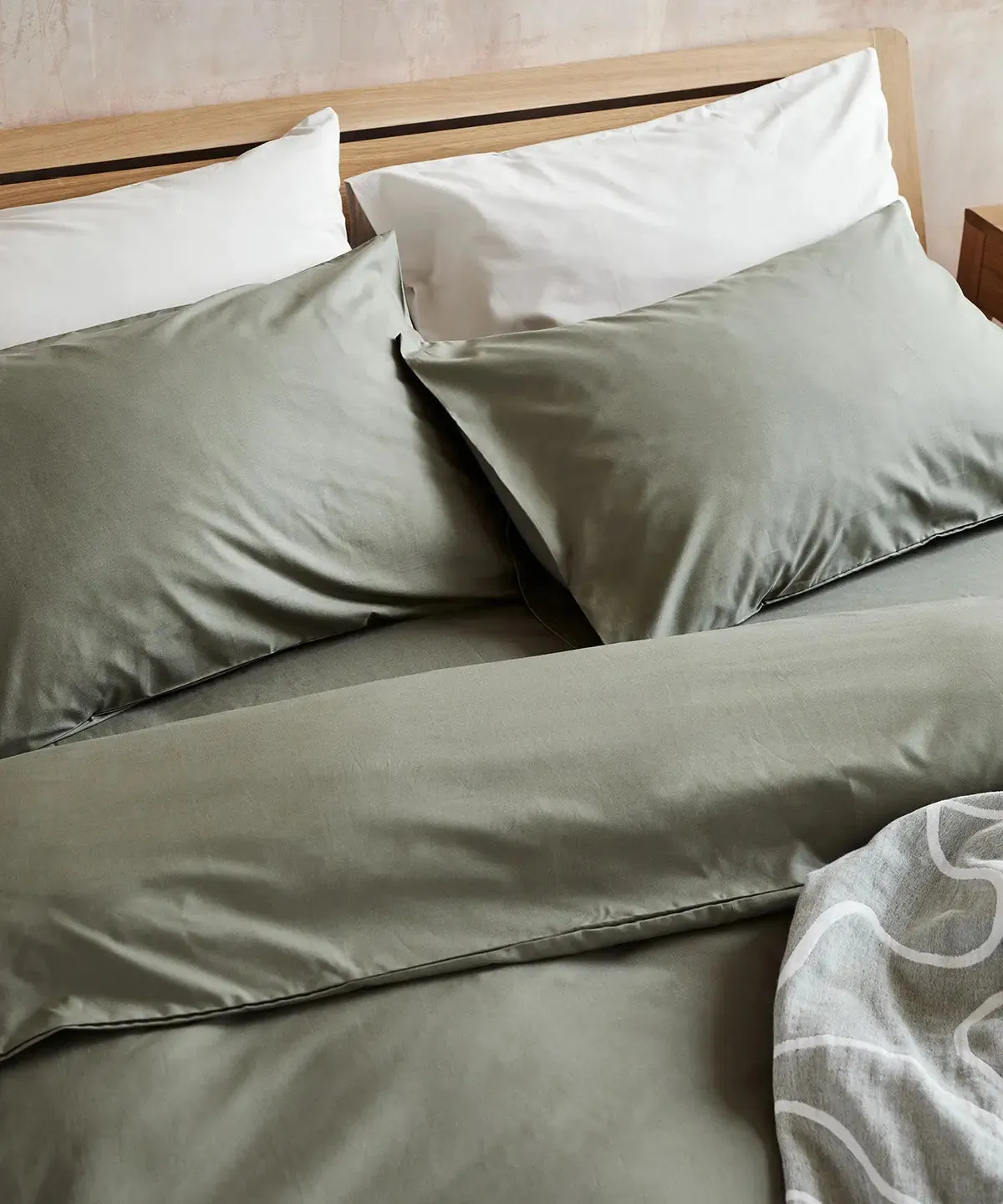 Moss Tencel Cotton Pillowcase