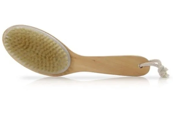 Natural Bristle Contour Body Brush