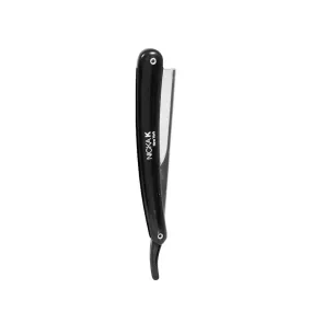 NICKA K IMPLEMENTS Shaving Straight Razor [BLACK] #NI028B