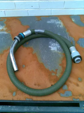 Nilfisk and Tellus Complete Green Rubber Reinforced 38mm Tapered Vacuum Hose