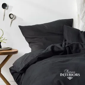 Nimes Charcoal Pillowcase