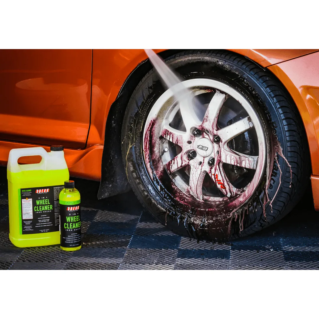 OBERK | 2-in-1 Wheel Cleaner