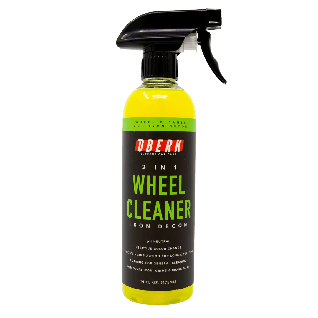 OBERK | 2-in-1 Wheel Cleaner