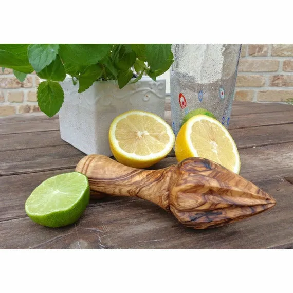 Olive Wood Lemon Squeezer