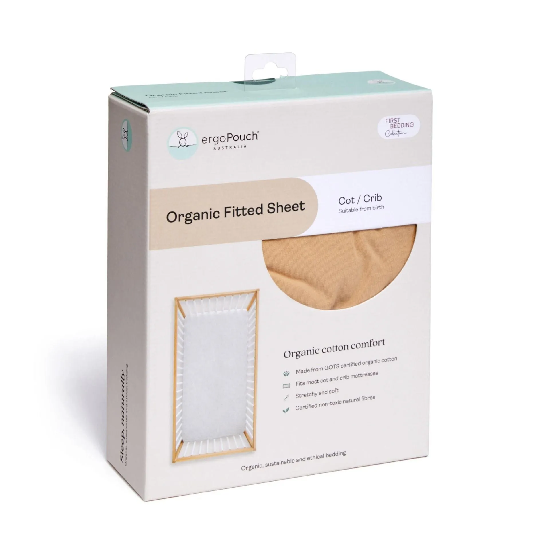 Organic Fitted Sheet Rust