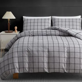 Pamposh Duvet Cover Set-Grunch Lines