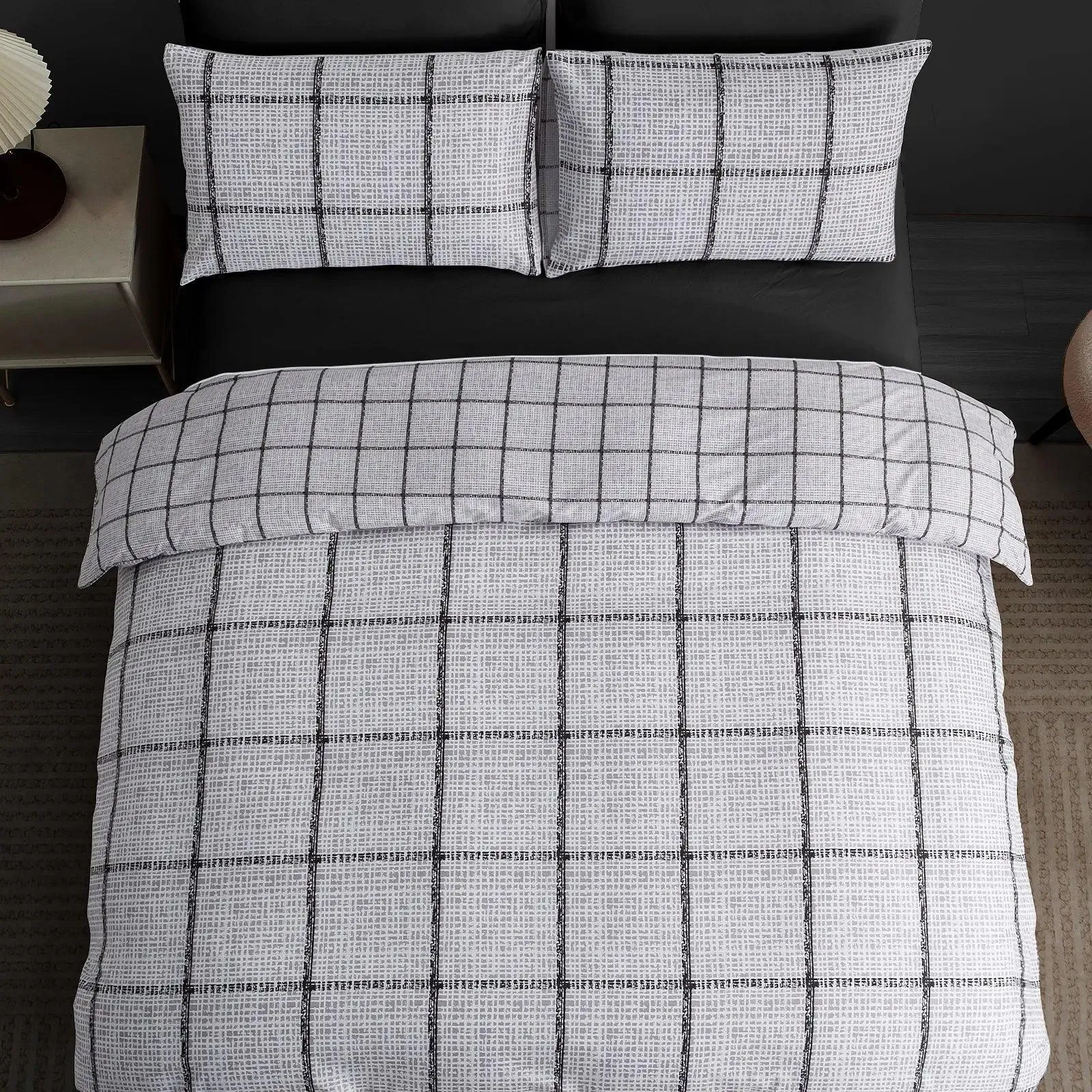 Pamposh Duvet Cover Set-Grunch Lines