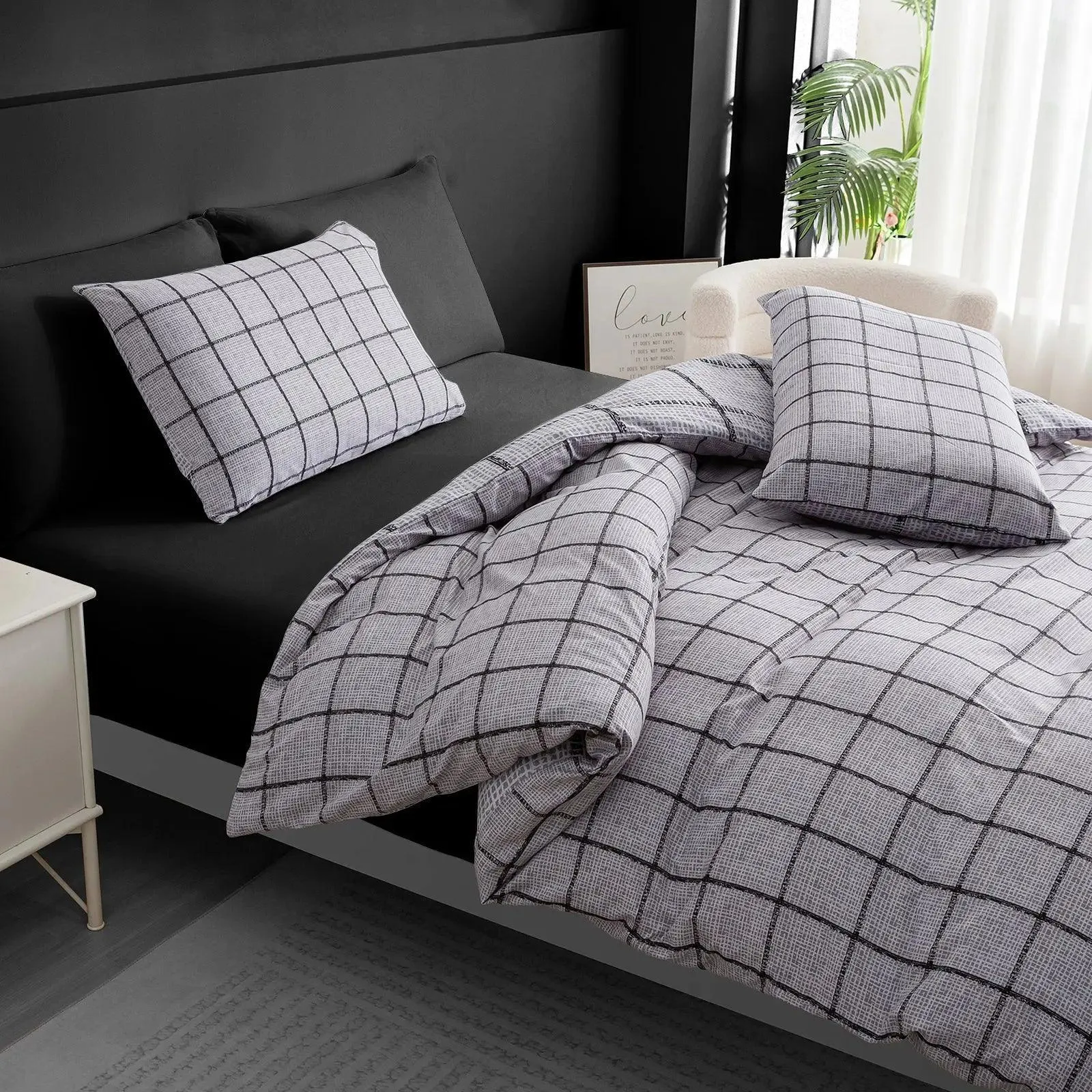 Pamposh Duvet Cover Set-Grunch Lines