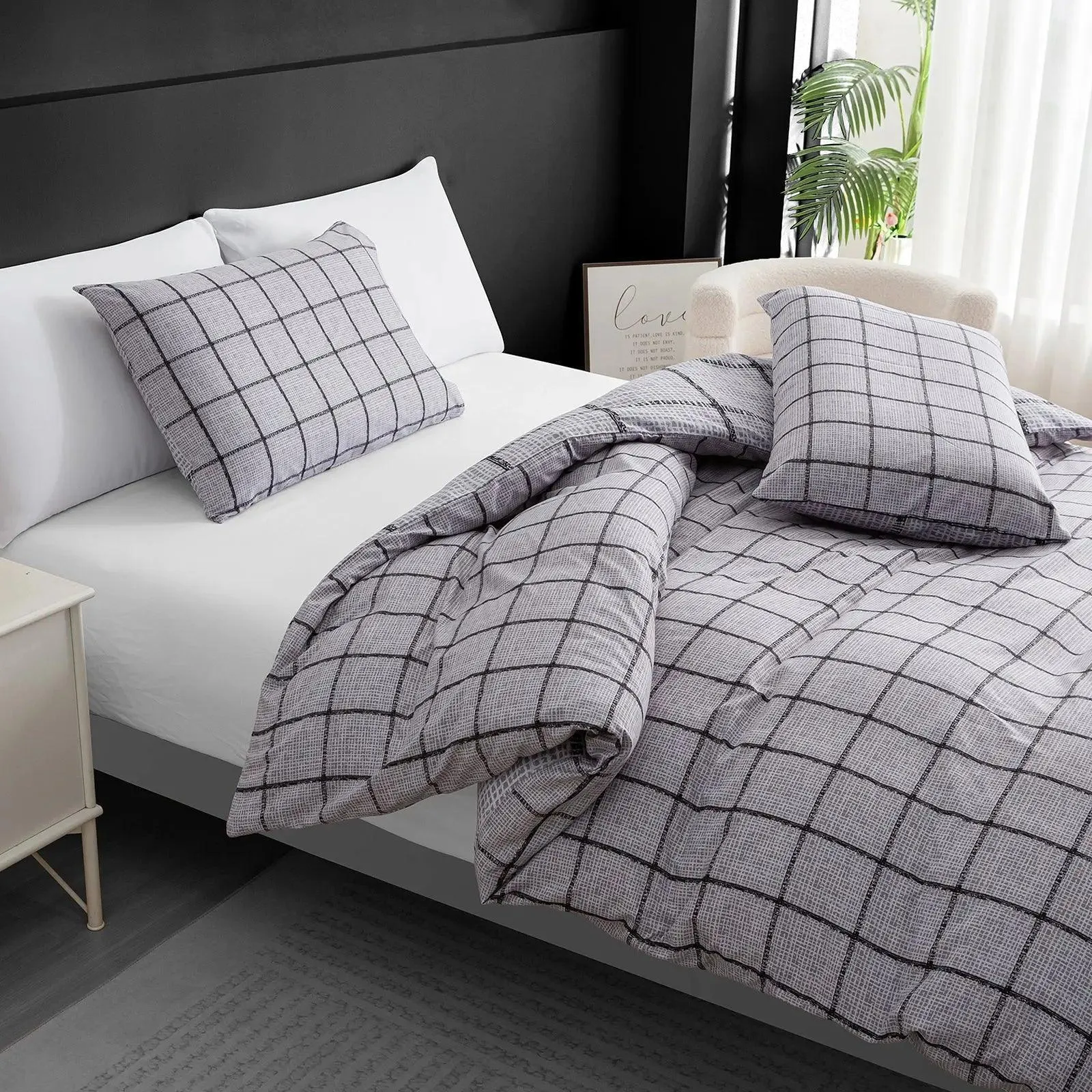 Pamposh Duvet Cover Set-Grunch Lines