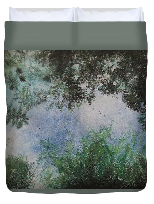 Peeking Through - Duvet Cover