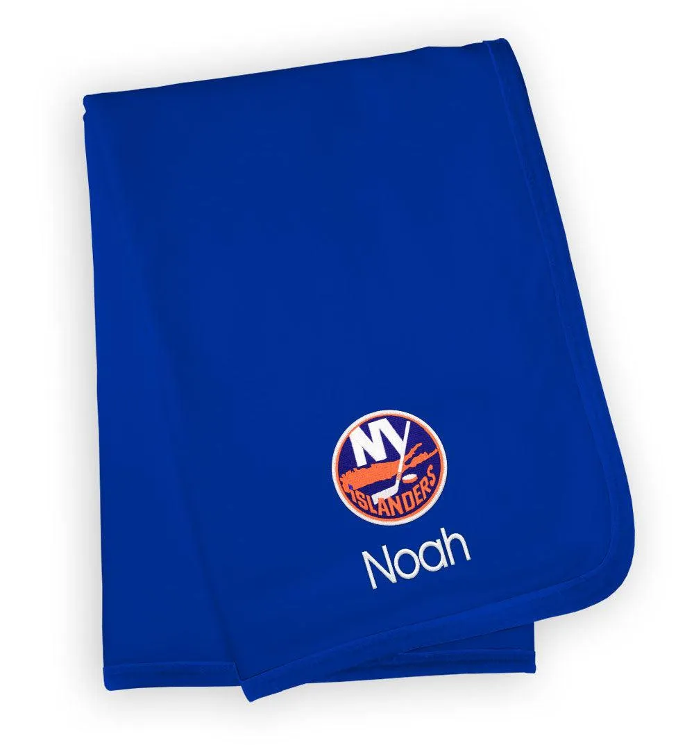 Personalized New York Islanders Blanket